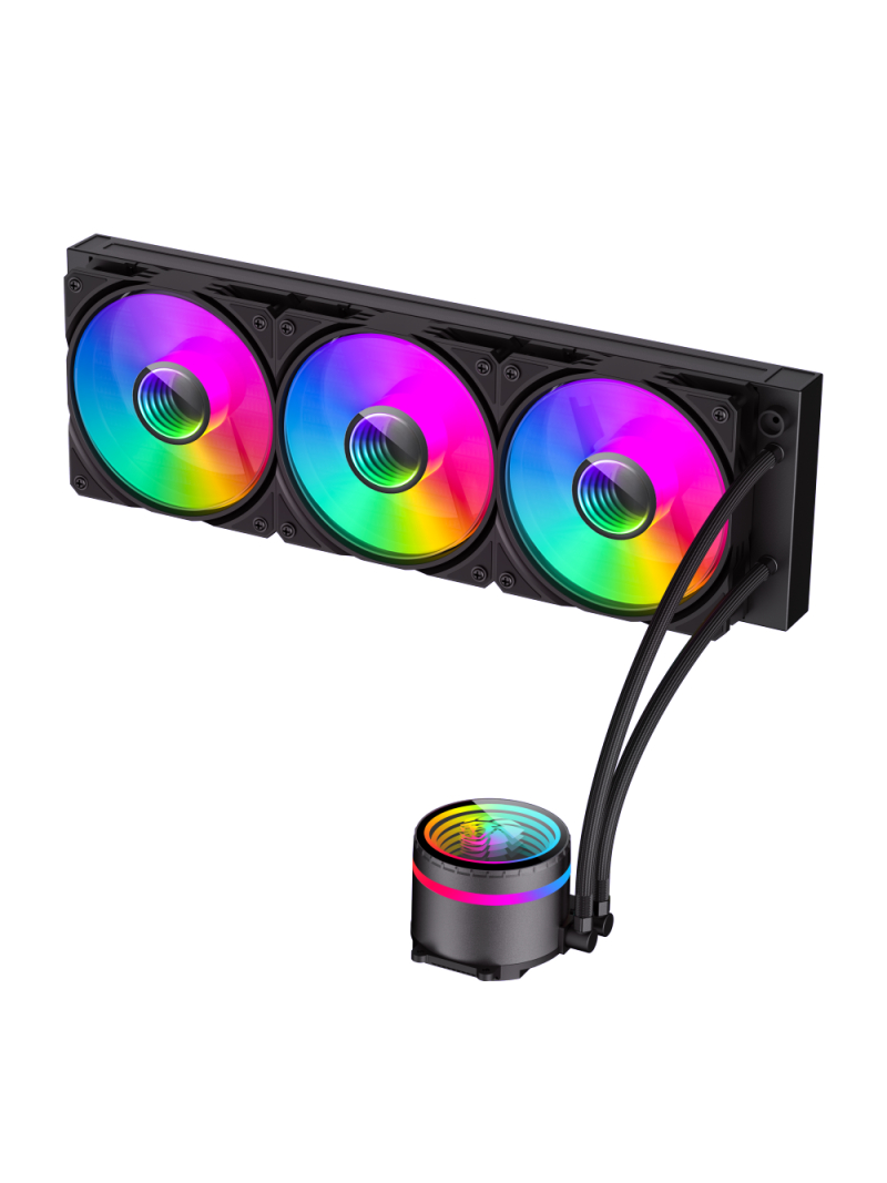 Gamemax CPU Liquid Cooler | ICEBURG 360 INFINITY BK | Black 10 Gamemax CPU Liquid Cooler | ICEBURG 360 INFINITY BK | Black 10