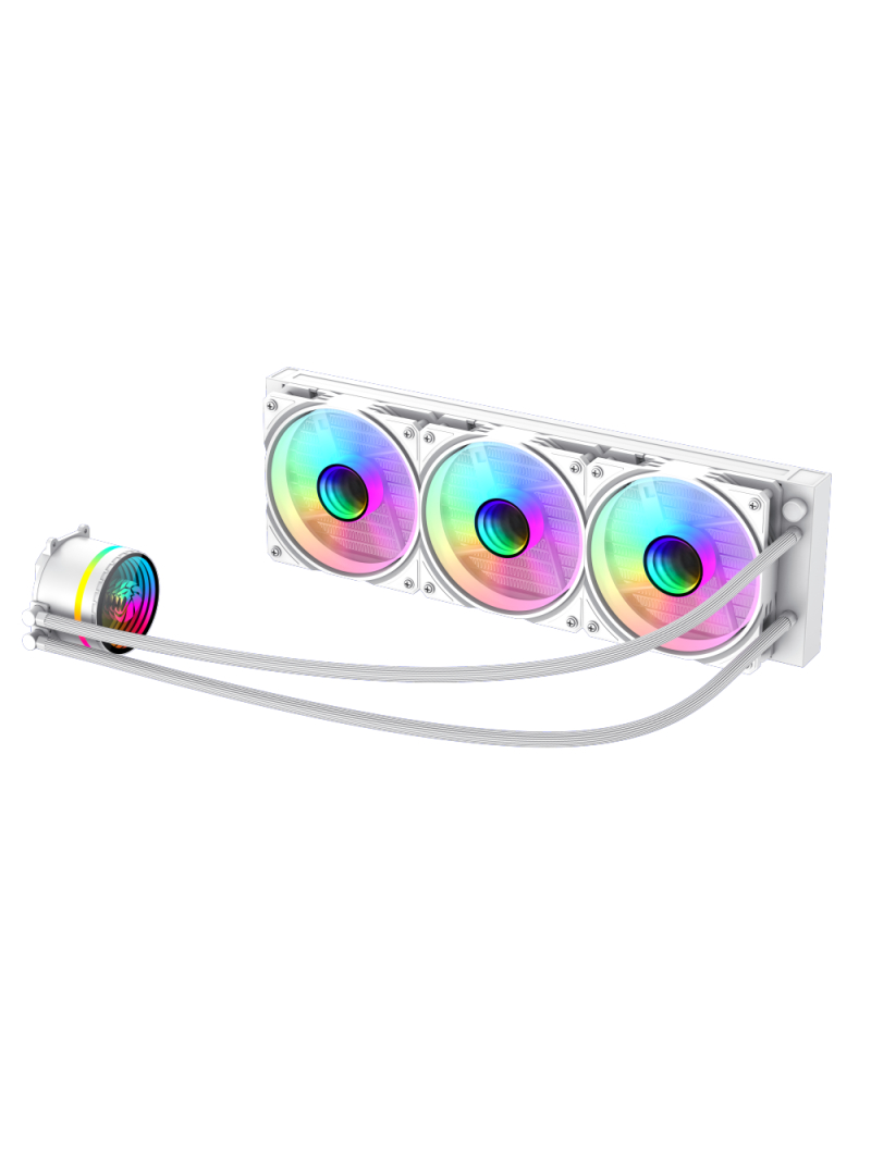 Gamemax CPU Liquid Cooler | ICEBURG 360 INFINITY WH | White 3 Gamemax CPU Liquid Cooler | ICEBURG 360 INFINITY WH | White 3