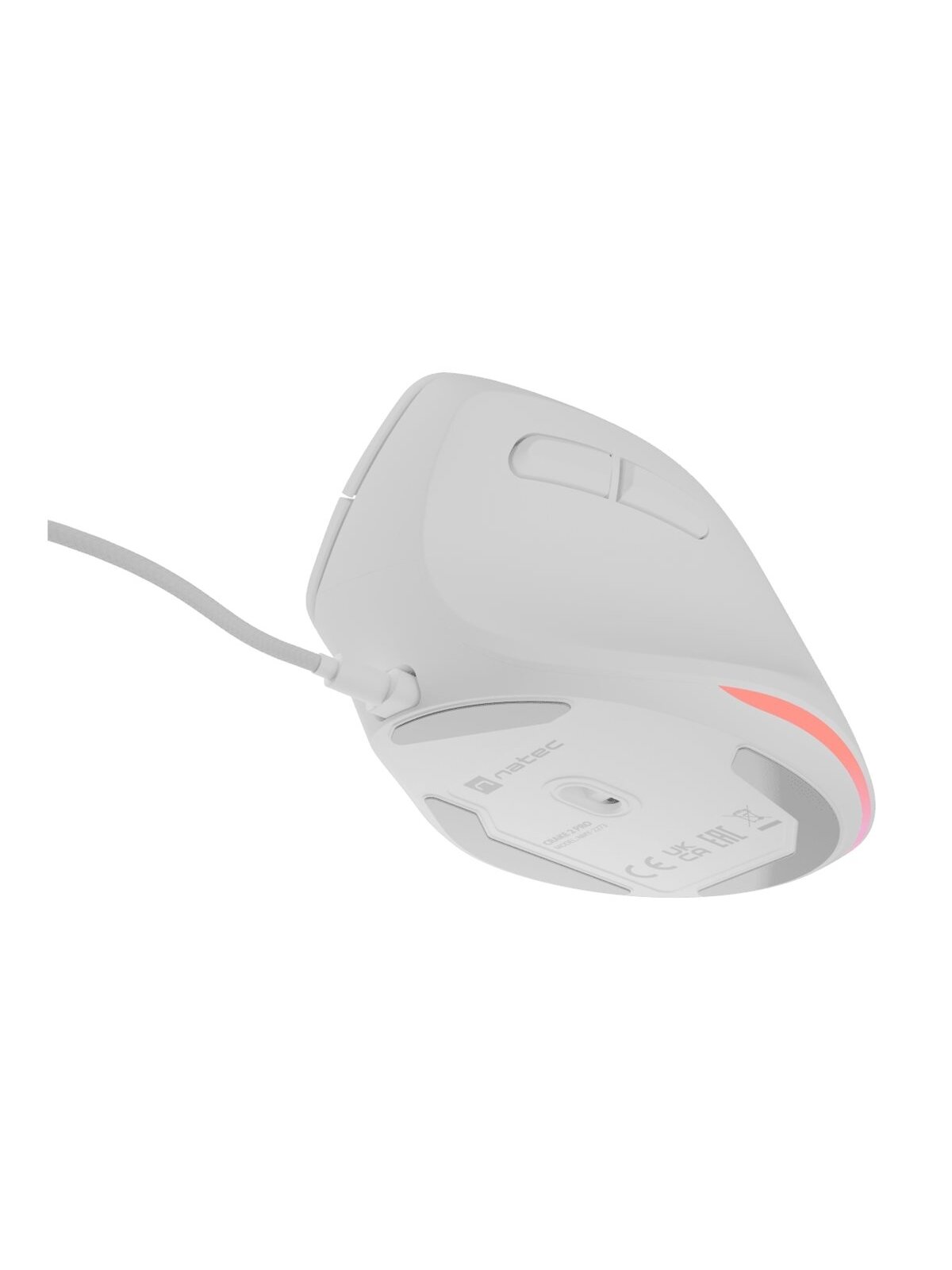 Genesis | Mouse | Natec Crake 2 Pro | Wired | White 11