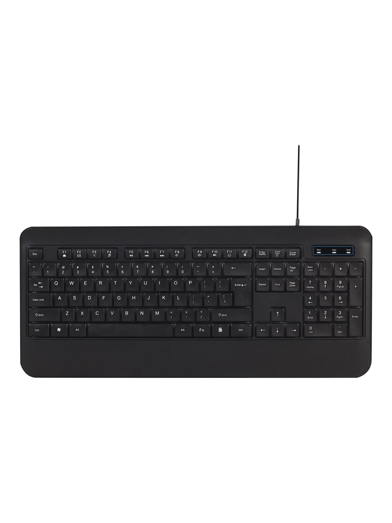 Gembird | Multimedia Keyboard | KB-UML-03 | Multimedia | Wired | US | Black 2