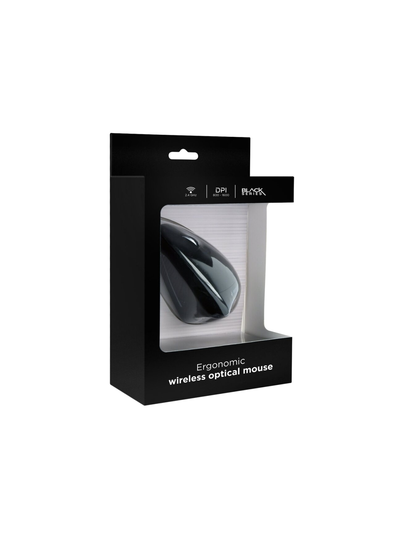 Gembird | MUSW-ERGO-01 | Optical Mouse | 2.4GHz Wireless Optical Mouse | USB | Black 2 Gembird | MUSW-ERGO-01 | Optical Mouse | 2.4GHz Wireless Optical Mouse | USB | Black 2