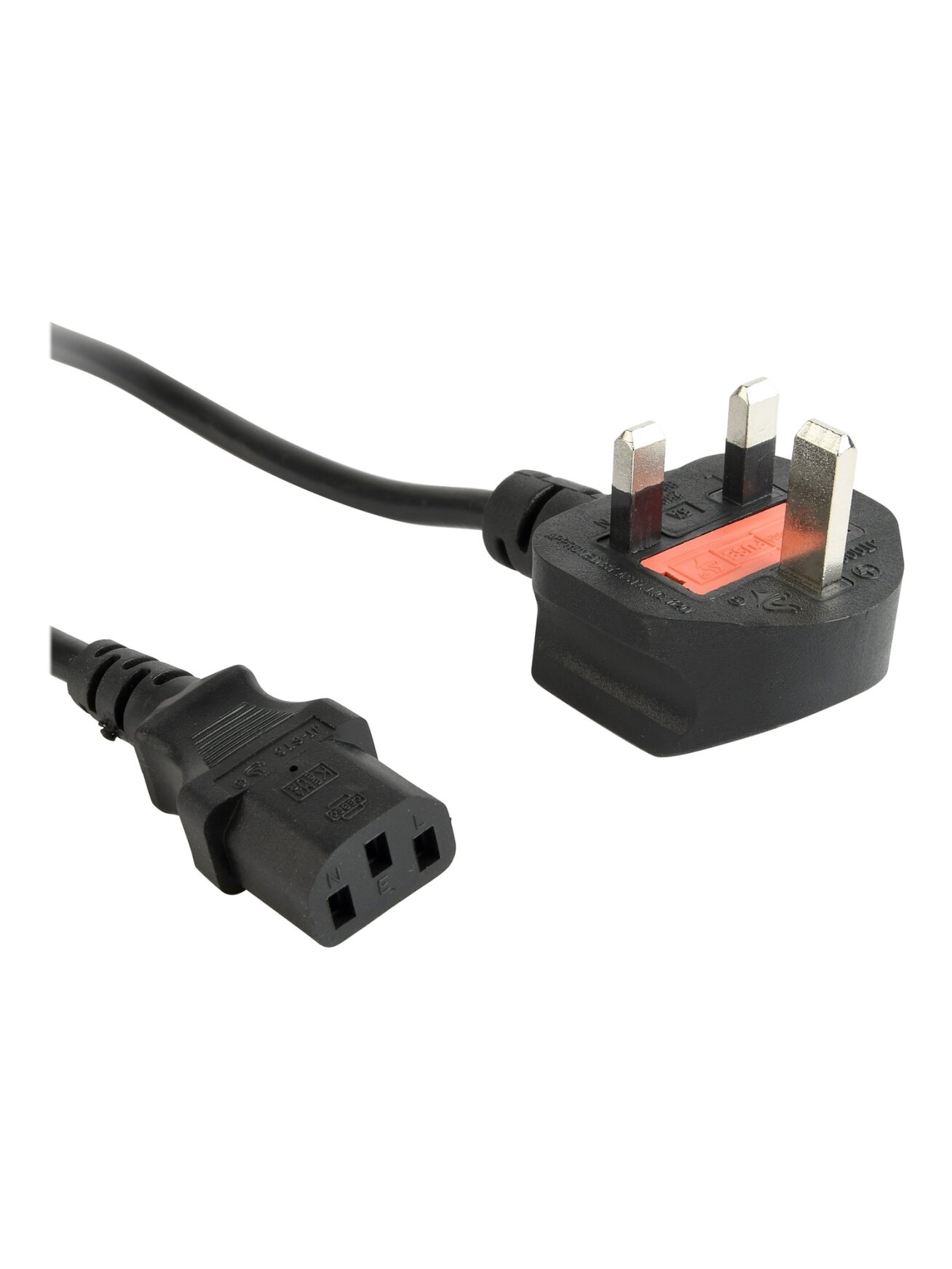 Gembird PC-187 UK power cord (C13), 5 A, 6 ft | Gembird 3 Gembird PC-187 UK power cord (C13), 5 A, 6 ft | Gembird 3