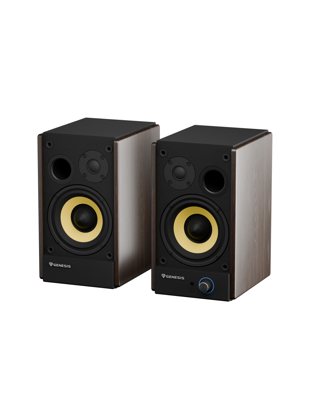 Genesis 2.0 Speakers | Arsen 502BT | 60 W | Bluetooth | Wireless connection | Brown 3