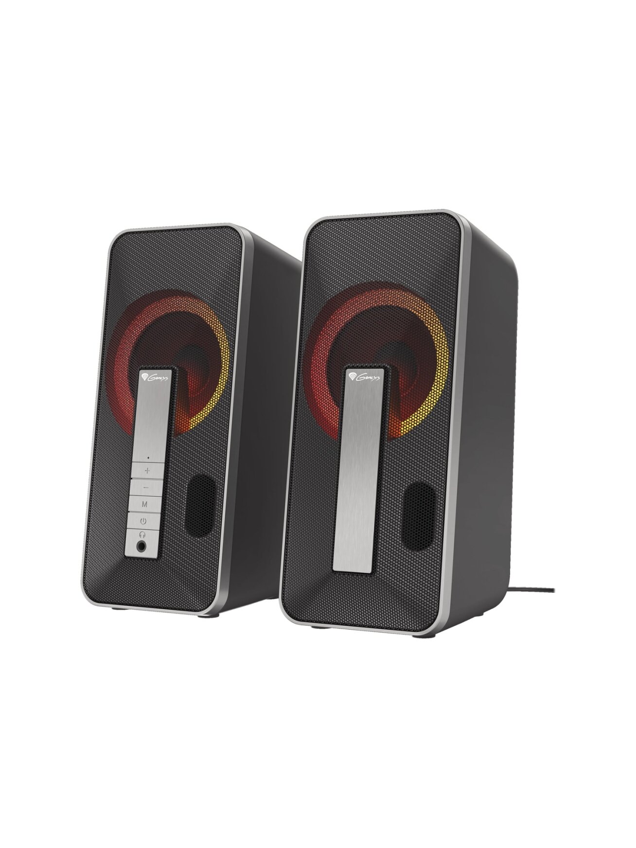 Genesis | Computer Speaker | Helium 100BT RGB | Bluetooth | Silver/Black | Gaming Speakers | Wireless connection 1