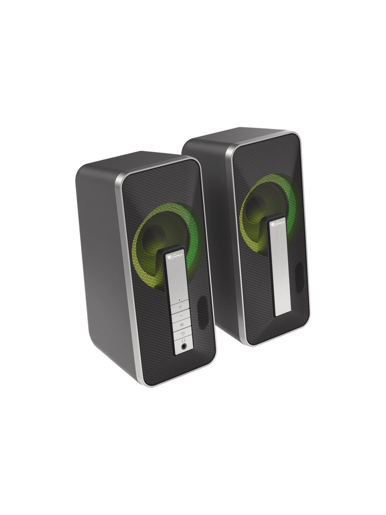 Genesis | Computer Speaker | Helium 100BT RGB | Bluetooth | Silver/Black | Gaming Speakers | Wireless connection 3