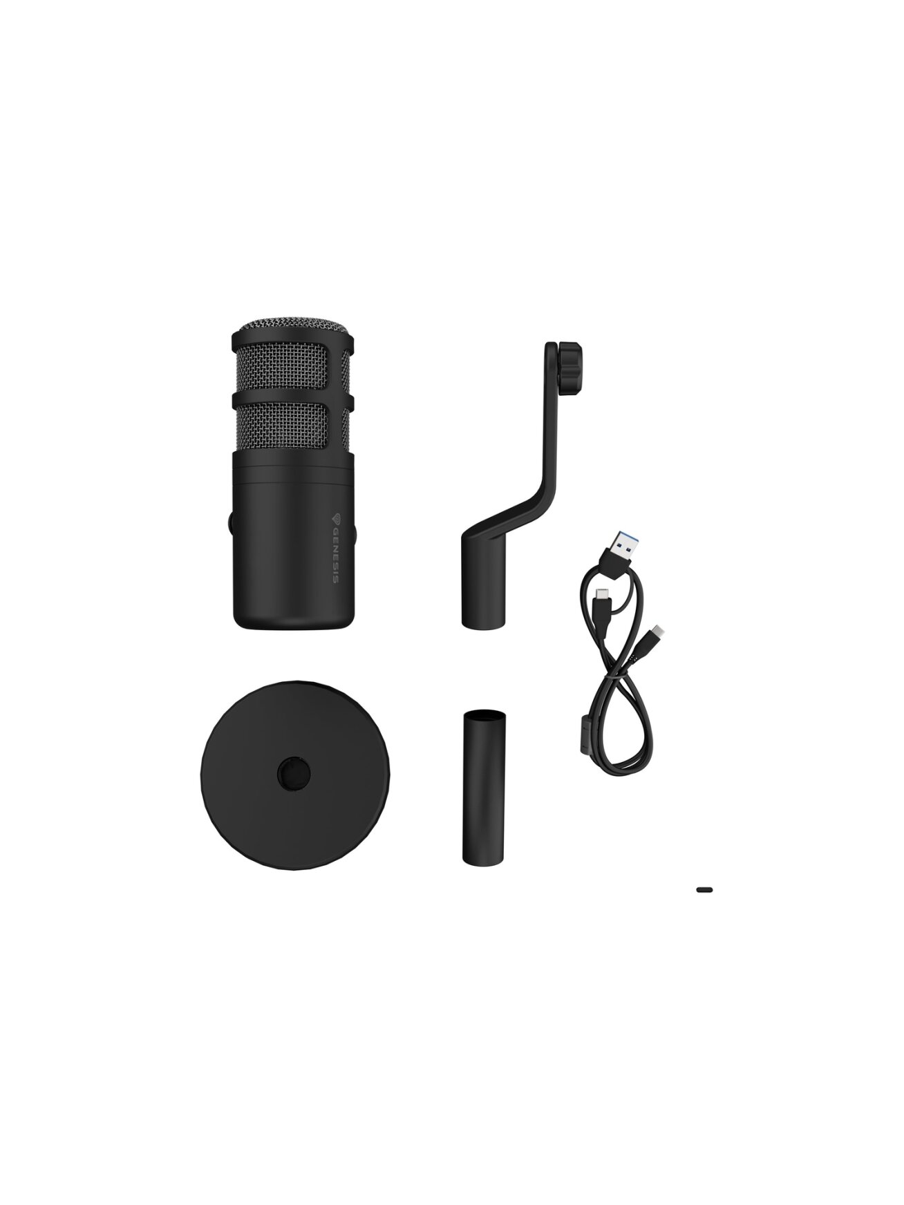 Genesis | Dynamic Microphone | Radium 350D | Black 2