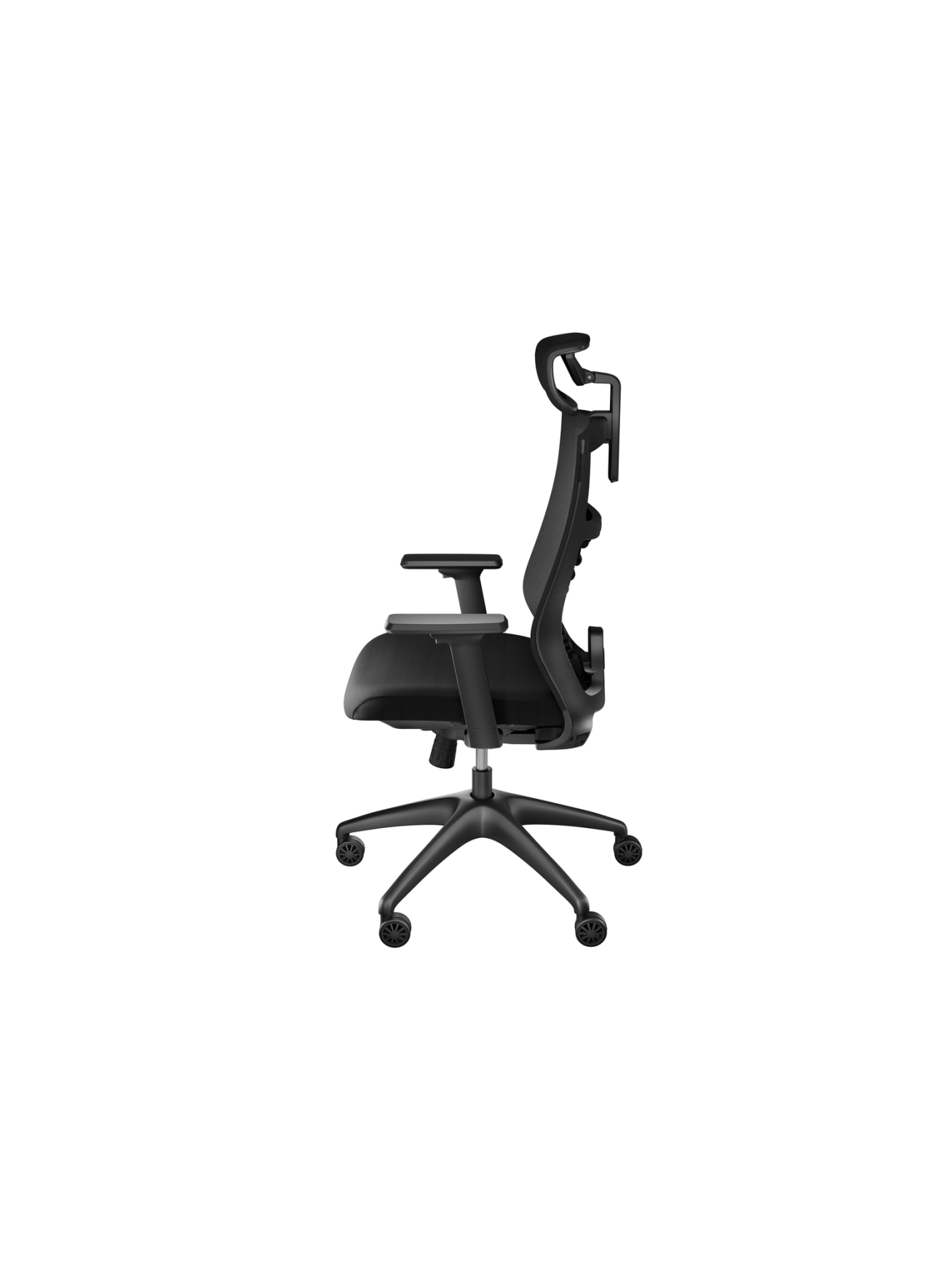 Genesis Ergonomic Chair Astat 200 Base material Nylon; Castors material: Nylon with CareGlide coating | Black 2