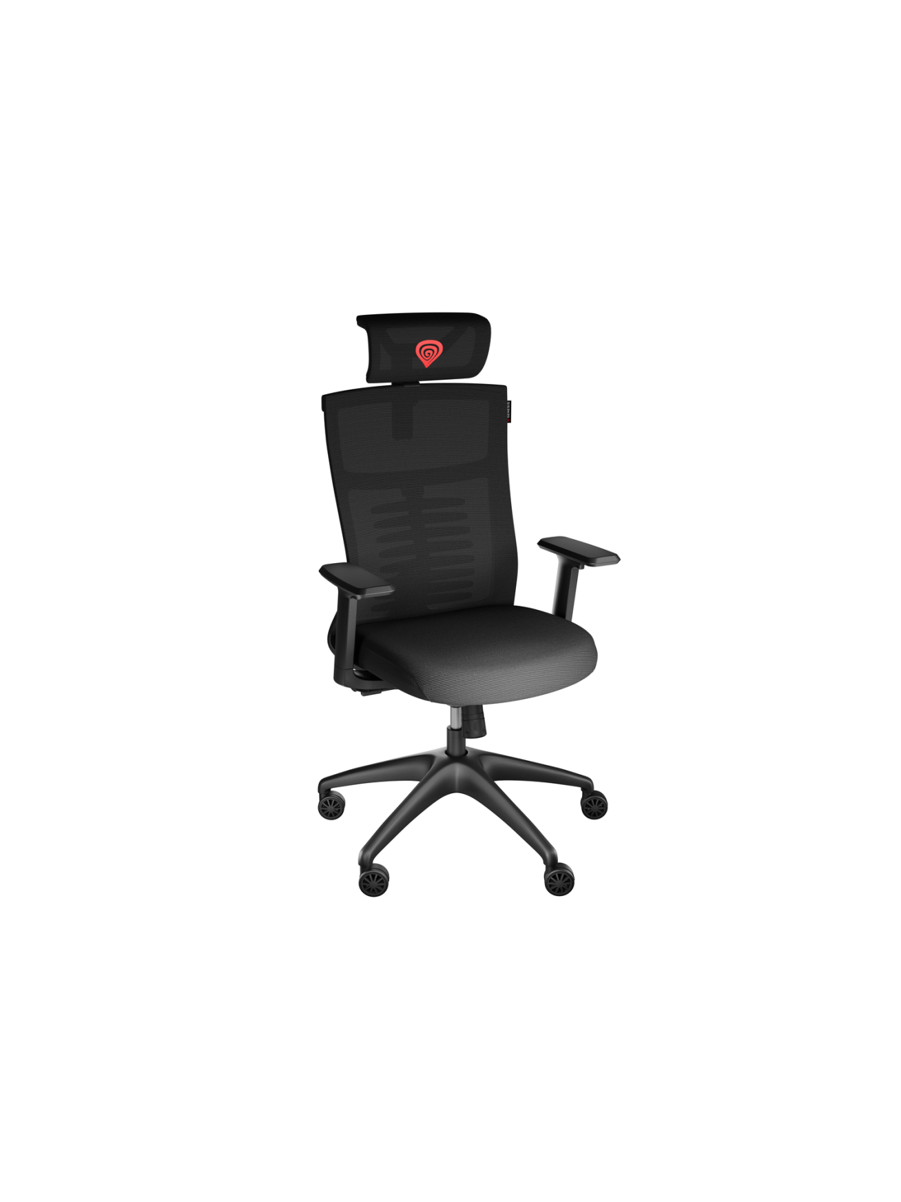 Genesis Ergonomic Chair Astat 200 Base material Nylon; Castors material: Nylon with CareGlide coating | Black 5 Genesis Ergonomic Chair Astat 200 Base material Nylon; Castors material: Nylon with CareGlide coating | Black 5