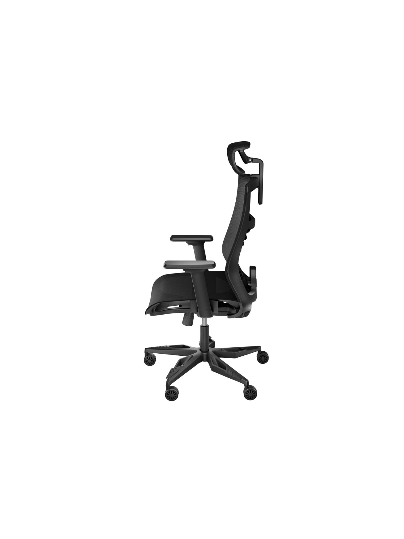 Genesis Ergonomic Chair Astat 700 Base material Aluminum; Castors material: Nylon with CareGlide coating | Black 2 Genesis Ergonomic Chair Astat 700 Base material Aluminum; Castors material: Nylon with CareGlide coating | Black 2