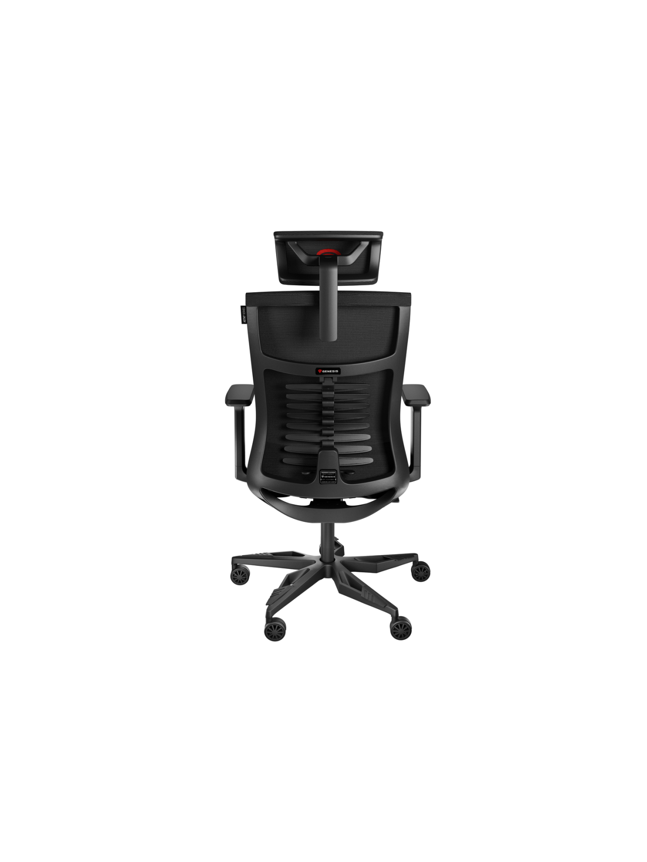 Genesis Ergonomic Chair Astat 700 Base material Aluminum; Castors material: Nylon with CareGlide coating | Black 3 Genesis Ergonomic Chair Astat 700 Base material Aluminum; Castors material: Nylon with CareGlide coating | Black 3