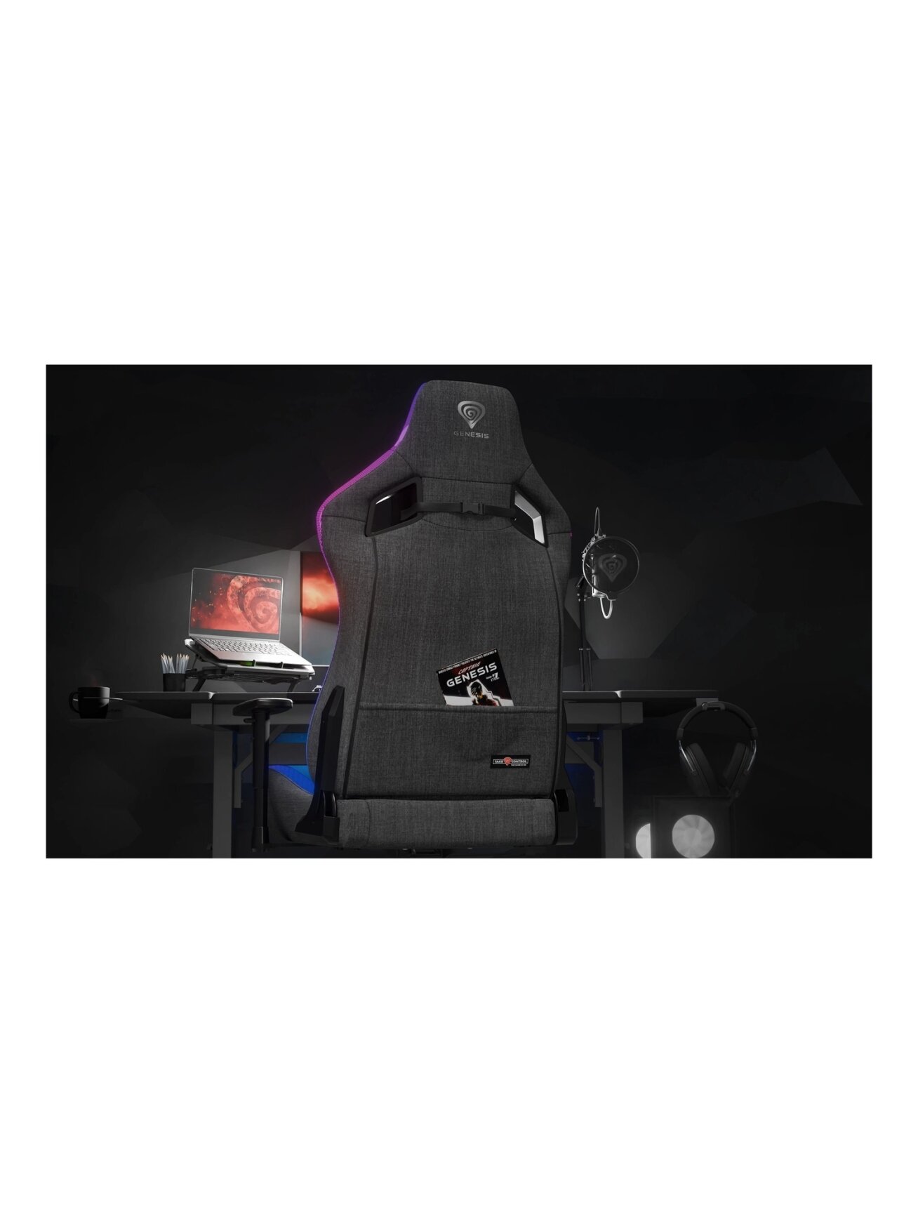 Genesis Gaming Chair | Trit 660 RBG | Grey 7 Genesis Gaming Chair | Trit 660 RBG | Grey 7