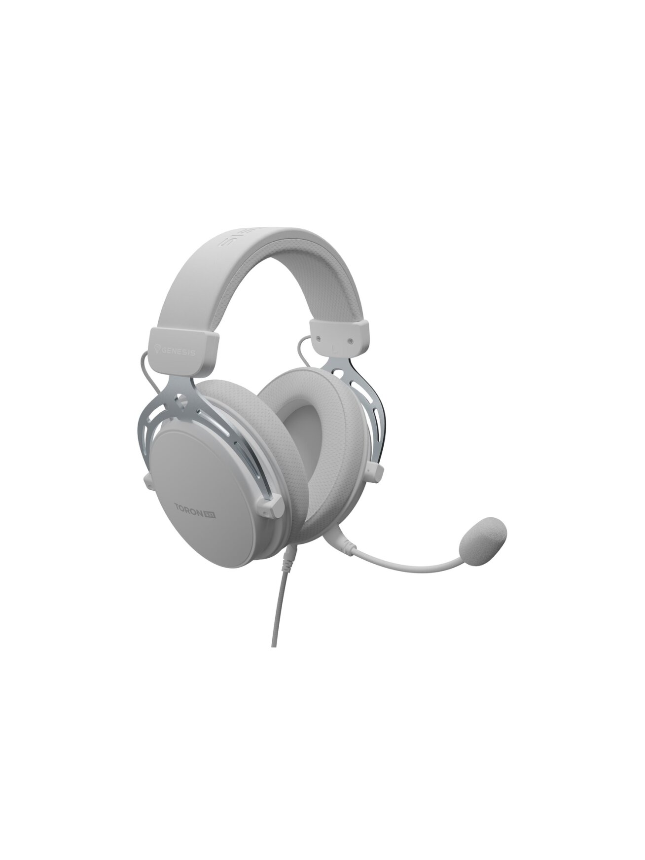 Genesis Gaming Headset | Toron 531 | Wired | Over-Ear | Microphone | White 3