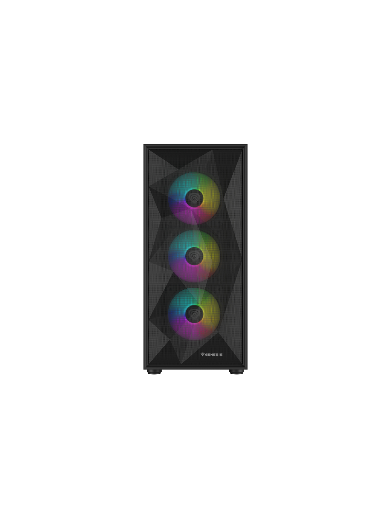 Genesis Gaming PC Case | Diaxid 605 ARGB | Black | Midi Tower 6