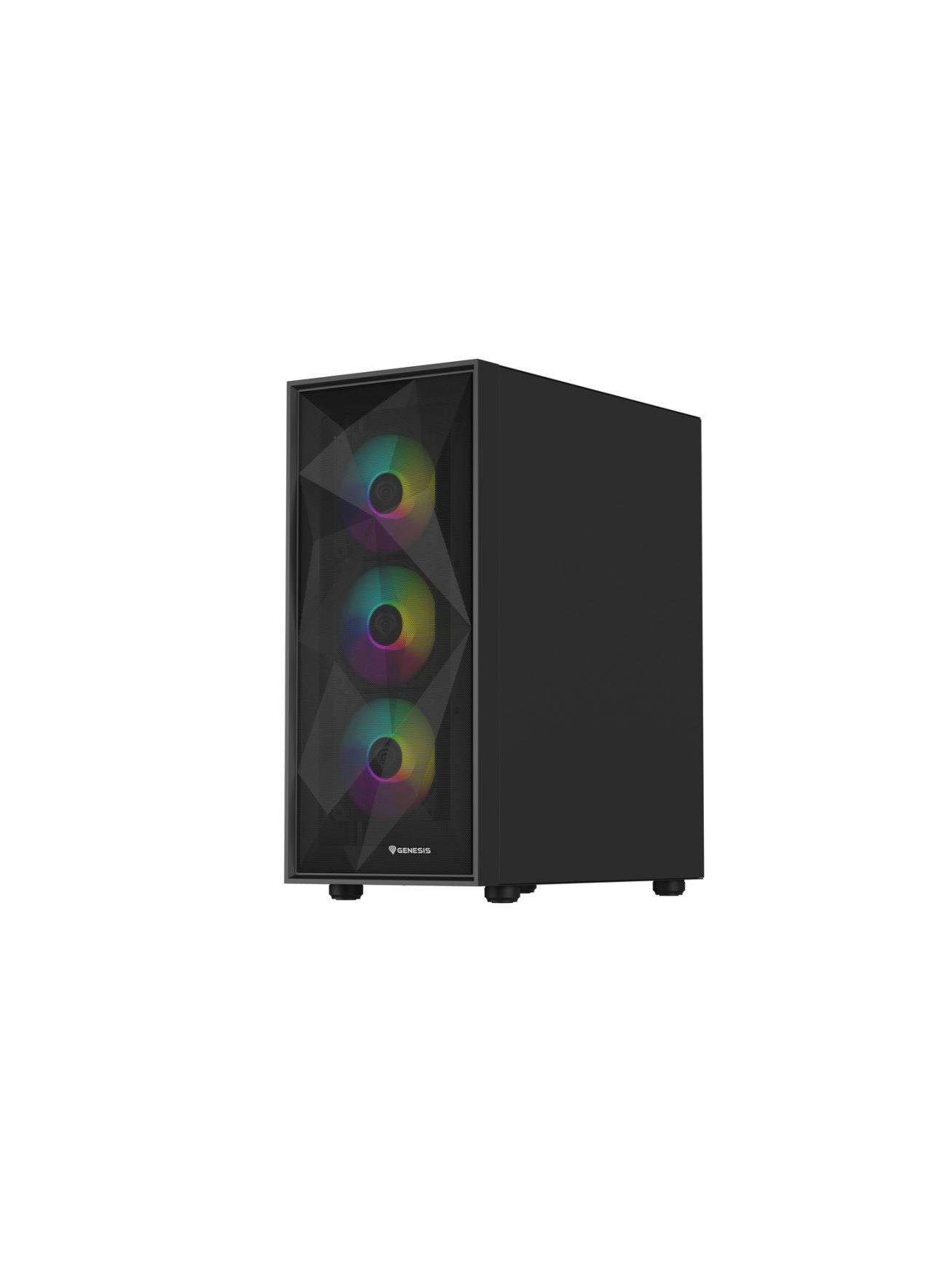 Genesis Gaming PC Case | Diaxid 605 ARGB | Black | Midi Tower 7
