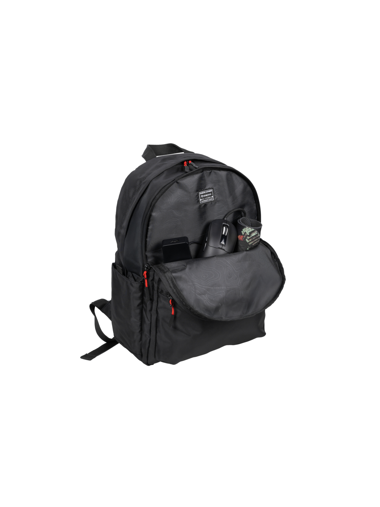 Genesis Pallad 200 | Fits up to size 14.1 " | Backpack | Black | Shoulder strap 8