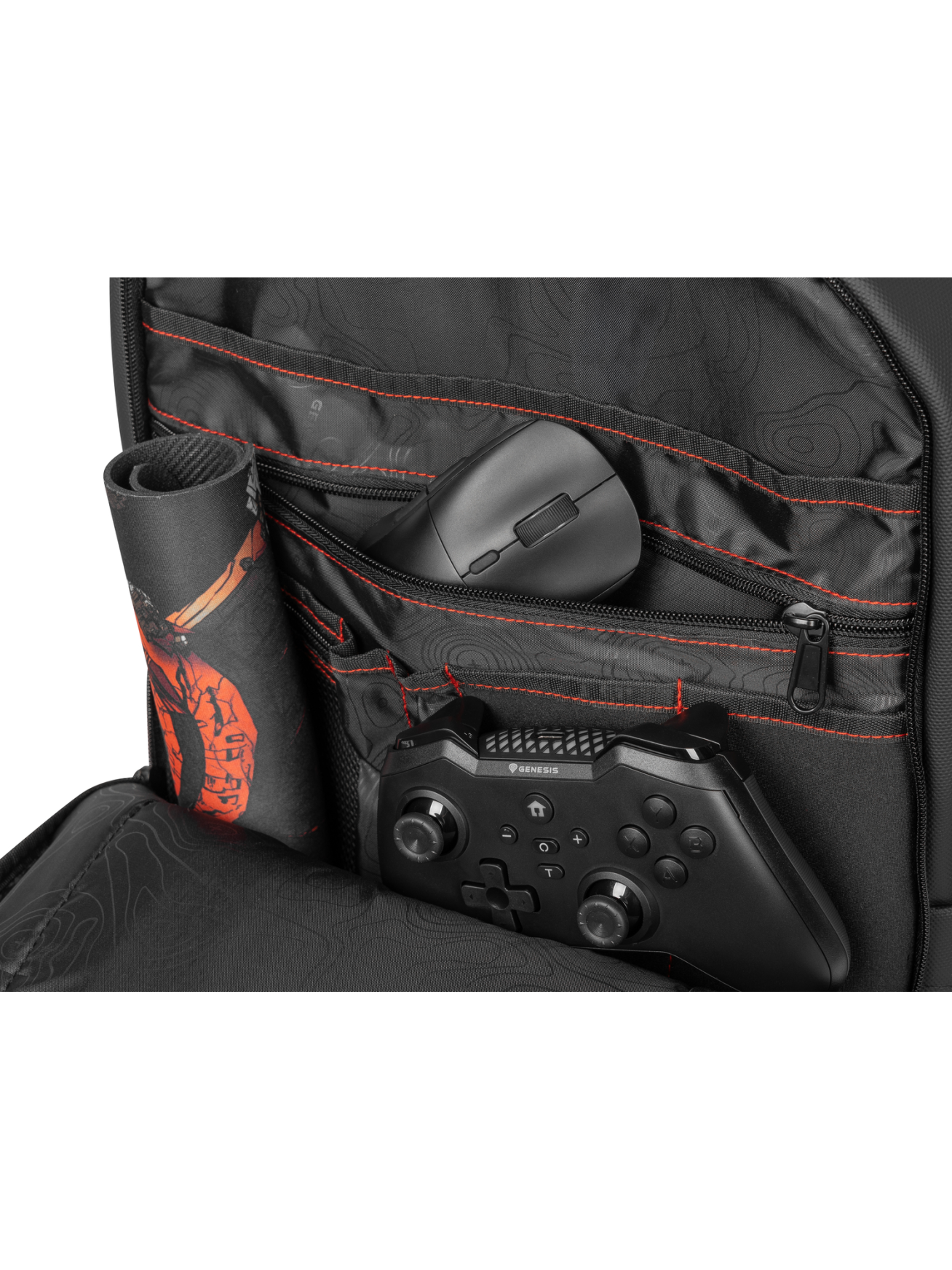 Genesis Pallad 510 | Fits up to size 17.3 " | Backpack | Shoulder strap | Black 2