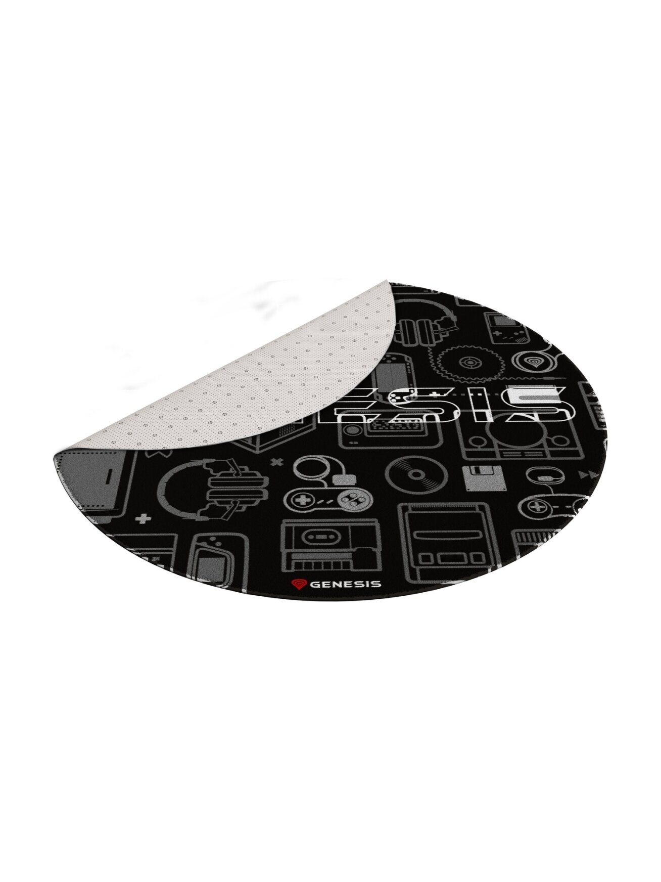 Genesis Protective Floor Mat Tellur 300 Round Gear Polyester | Floor Mat | Multicolor 4 Genesis Protective Floor Mat Tellur 300 Round Gear Polyester | Floor Mat | Multicolor 4