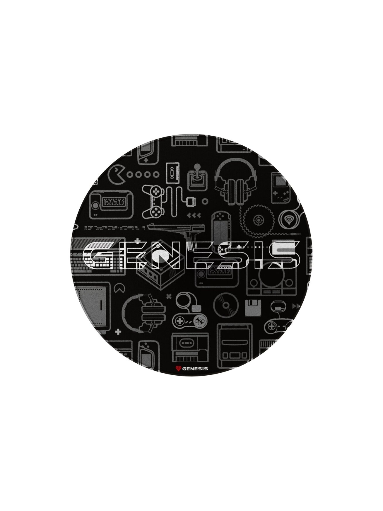 Genesis Protective Floor Mat Tellur 300 Round Gear Polyester | Floor Mat | Multicolor Genesis Protective Floor Mat Tellur 300 Round Gear Polyester | Floor Mat | Multicolor