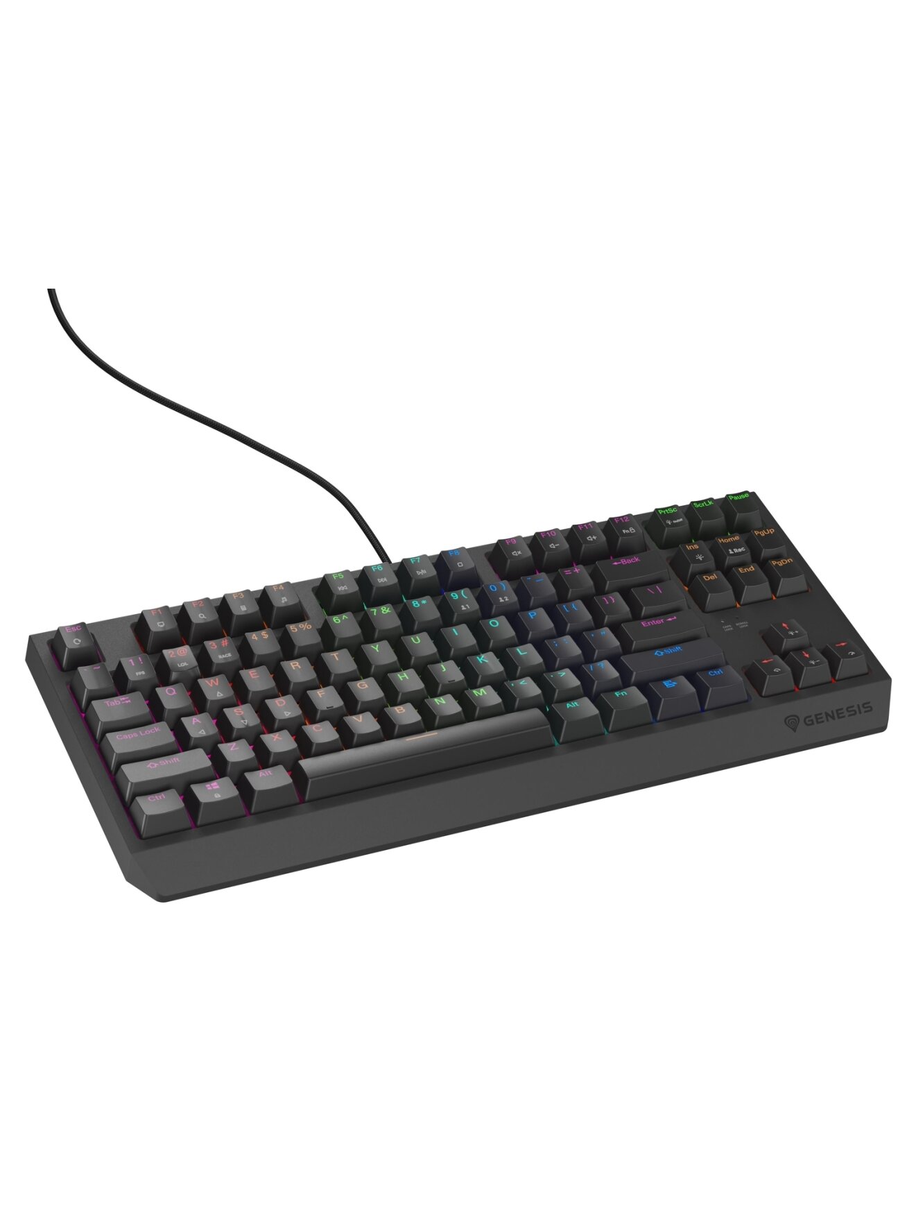 Genesis THOR 230 | Mechanical Gaming Keyboard | Wired | US | Outemu Red | Black 1