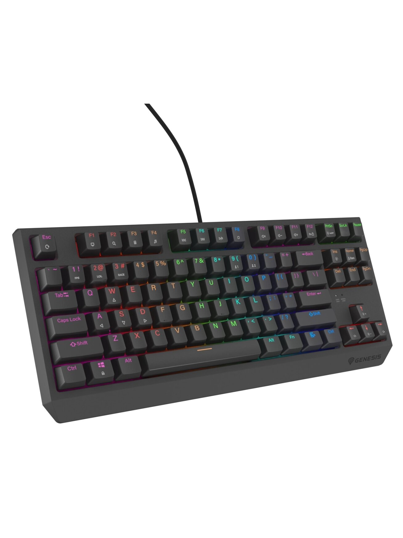 Genesis THOR 230 | Mechanical Gaming Keyboard | Wired | US | Outemu Red | Black 2 Genesis THOR 230 | Mechanical Gaming Keyboard | Wired | US | Outemu Red | Black 2