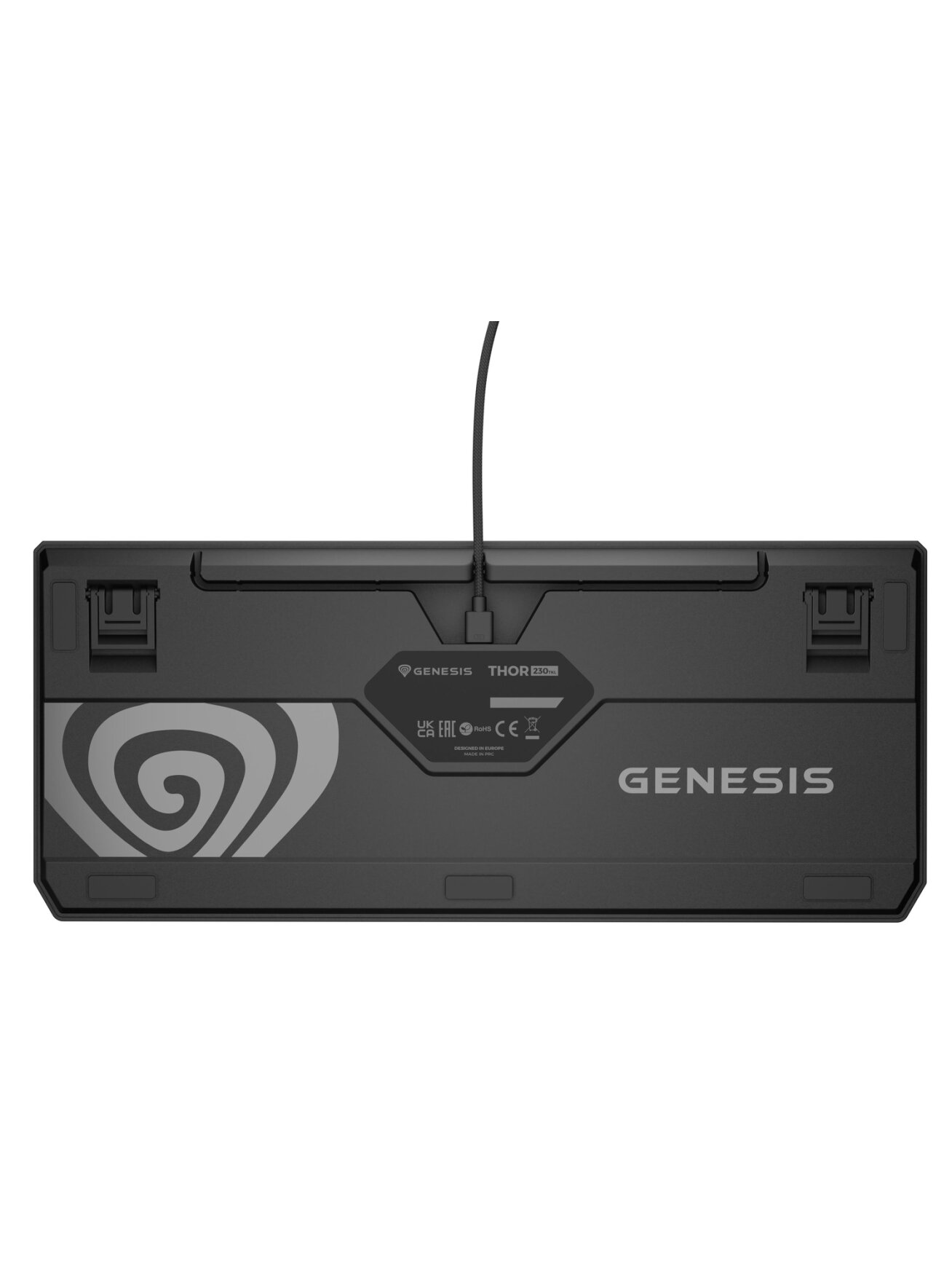 Genesis THOR 230 | Mechanical Gaming Keyboard | Wired | US | Outemu Red | Black 3