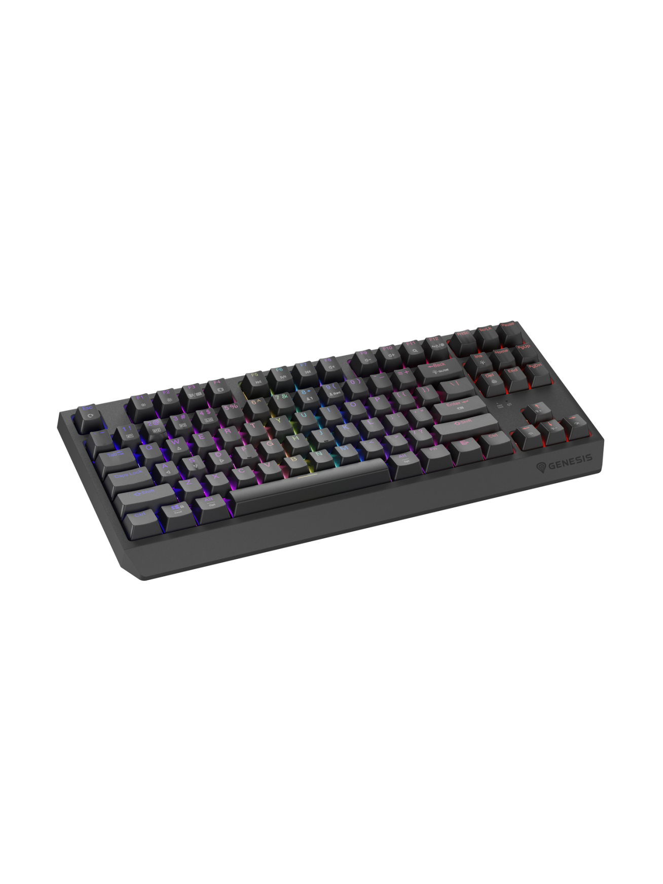 Genesis | THOR 230 | Mechanical Gaming Keyboard | Wireless | US | Outemu Panda | Black 2 Genesis | THOR 230 | Mechanical Gaming Keyboard | Wireless | US | Outemu Panda | Black 2