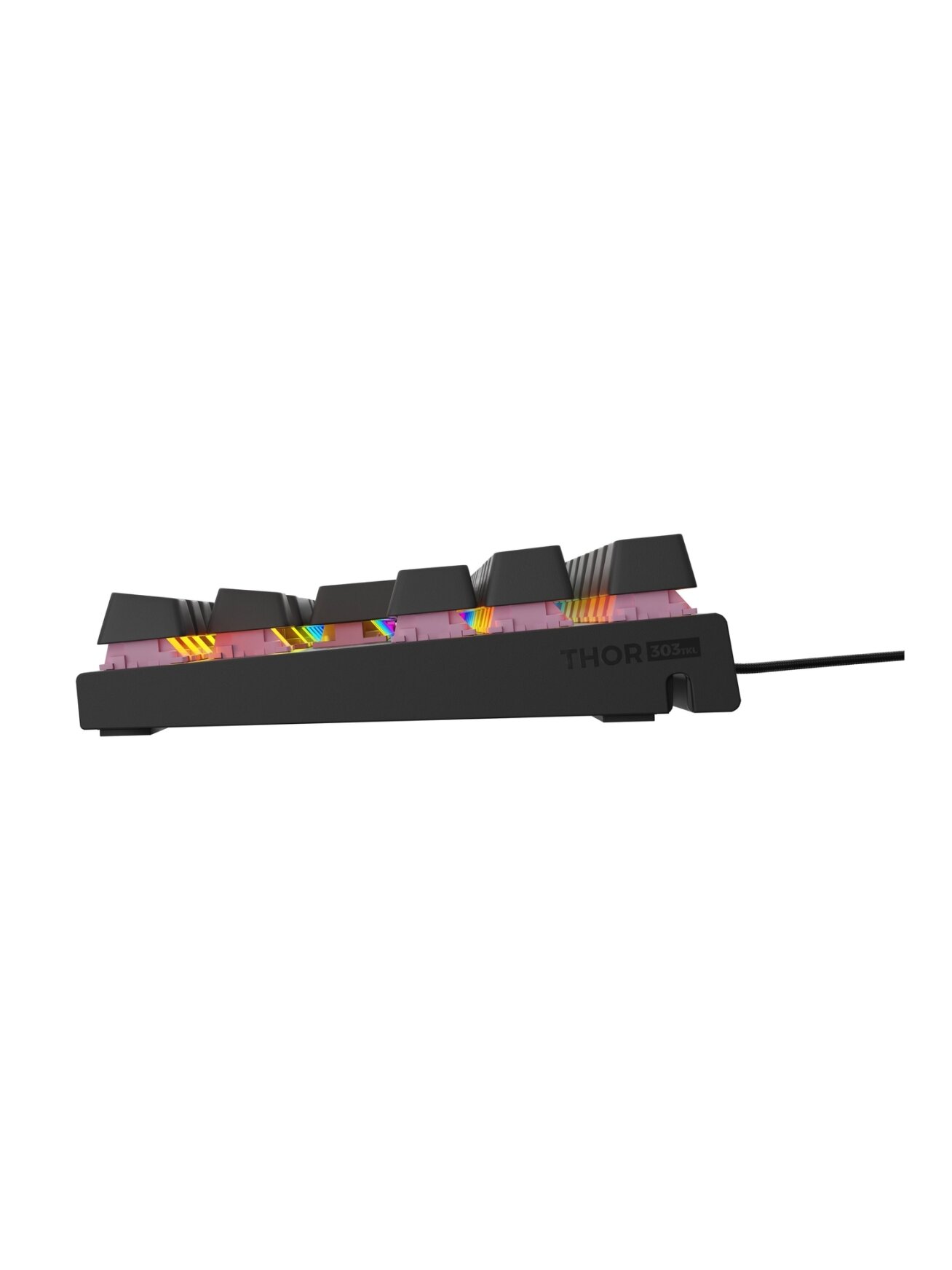 Genesis | THOR 303 | Mechanical Gaming Keyboard | Wired | US | Outemu Peach Silent | Black 5 Genesis | THOR 303 | Mechanical Gaming Keyboard | Wired | US | Outemu Peach Silent | Black 5