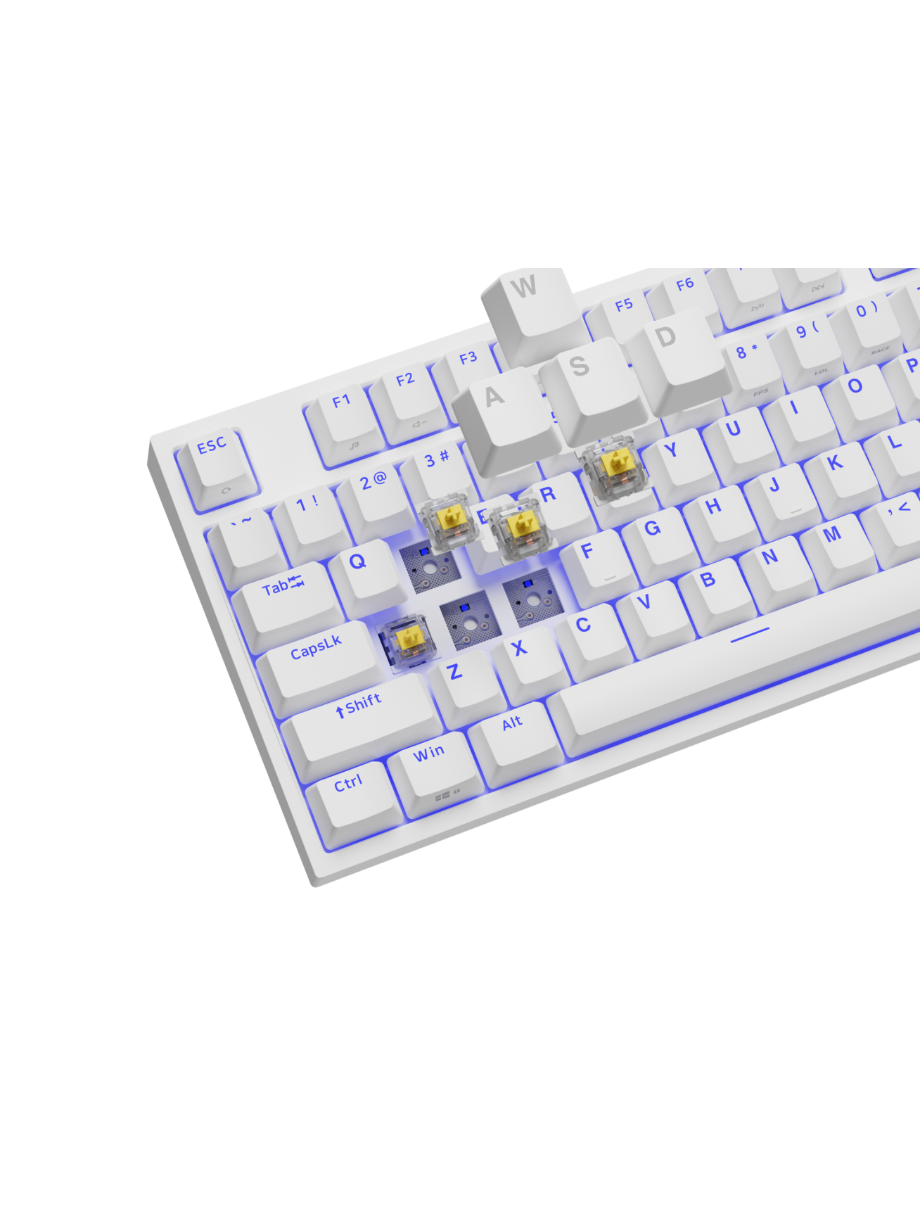 Genesis | THOR 404 TKL | Mechanical Gaming Keyboard | Wired | US | Gateron Yellow Pro | White | RGB 11 Genesis | THOR 404 TKL | Mechanical Gaming Keyboard | Wired | US | Gateron Yellow Pro | White | RGB 11