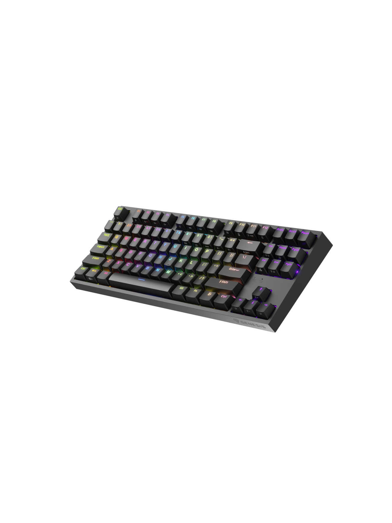 Genesis | THOR 404 TKL | Mechanical Gaming Keyboard | Wired | US | Kailh Box Brown V2 | Black | RGB 10 Genesis | THOR 404 TKL | Mechanical Gaming Keyboard | Wired | US | Kailh Box Brown V2 | Black | RGB 10