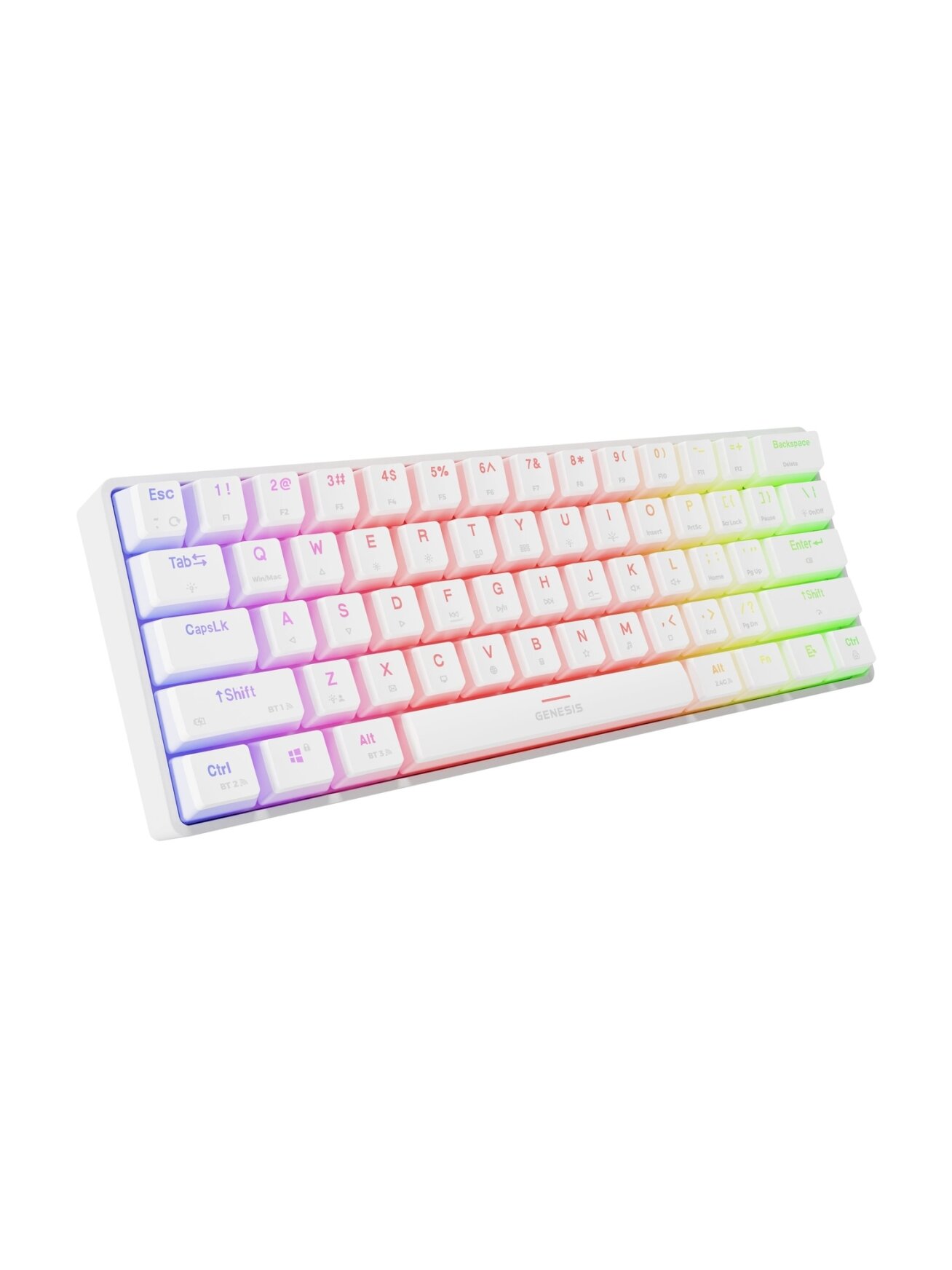 Genesis | THOR 660 G2 | Gaming Keyboard | Wireless/Wired | US | Linear | White | RGB 2