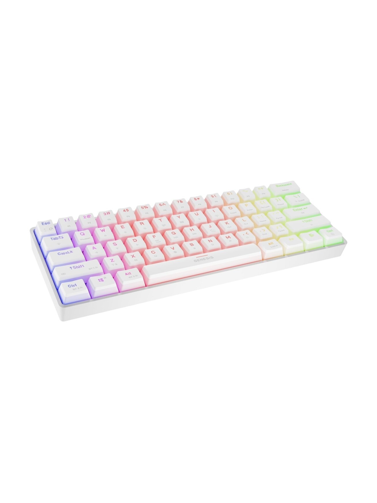 Genesis | THOR 660 G2 | Gaming Keyboard | Wireless/Wired | US | Linear | White | RGB 4