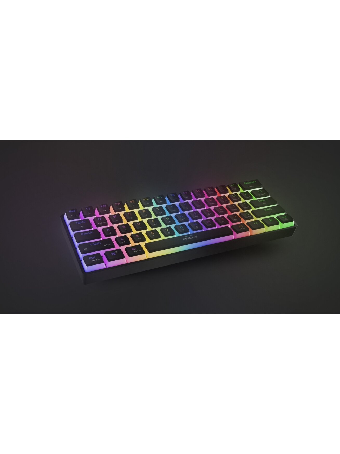 Genesis | THOR 660 G2 | Gaming keyboard | Wireless/Wired | US | Tactile | Black 6 Genesis | THOR 660 G2 | Gaming keyboard | Wireless/Wired | US | Tactile | Black 6