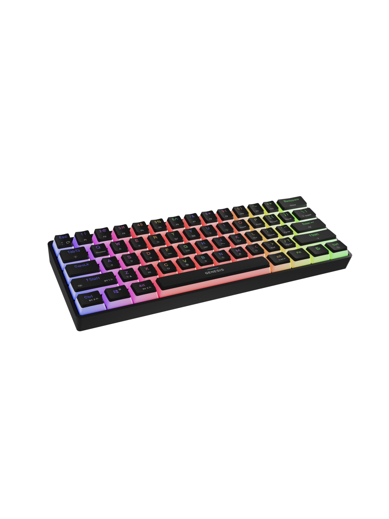 Genesis | THOR 660 G2 | Gaming keyboard | Wireless/Wired | US | Tactile | Black 1 Genesis | THOR 660 G2 | Gaming keyboard | Wireless/Wired | US | Tactile | Black 1