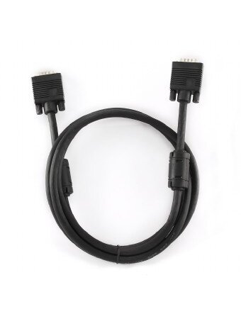 Gembird CC-PPVGA-10M-B Premium VGA HD15M/HD15M dual-shielded w/2*ferrite core 10M | Cablexpert 1 Gembird CC-PPVGA-10M-B Premium VGA HD15M/HD15M dual-shielded w/2*ferrite core 10M | Cablexpert 1