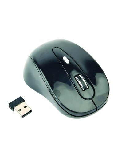 Gembird | 6-button wireless optical mouse | MUSW-6B-01 | Optical mouse | USB | Black