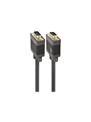 Gembird CC-PPVGA-10M-B Premium VGA HD15M/HD15M dual-shielded w/2*ferrite core 10M | Cablexpert