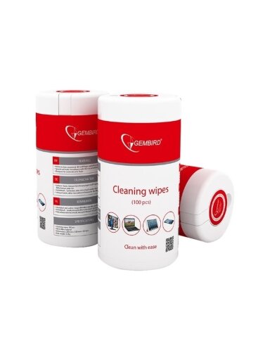 Gembird | CK-WW100-01 | Cleaning wipes Gembird | CK-WW100-01 | Cleaning wipes