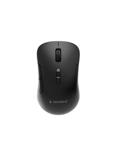 Gembird Dual-mode mouse | MUSW2-7B-01 | Wireless | 2.4G, Bluetooth | Black Gembird Dual-mode mouse | MUSW2-7B-01 | Wireless | 2.4G, Bluetooth | Black
