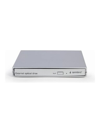 Gembird External USB DVD drive | DVD-USB-021-SV | Interface USB 2.0 | CD/DVD | CD read speed 24 x | CD write speed 24 x | Silver Gembird External USB DVD drive | DVD-USB-021-SV | Interface USB 2.0 | CD/DVD | CD read speed 24 x | CD write speed 24 x | Silver
