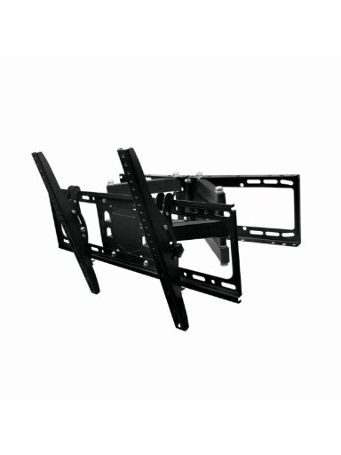 Gembird | Full-motion wall mount | Fixed | 37-80 " | Maximum weight (capacity) 60 kg | Black