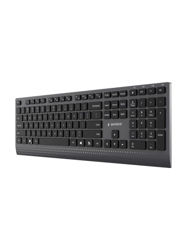 Gembird KB-MCH-06 | Keyboard | Wired | US | Black
