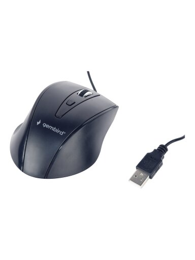Gembird | Mouse | MUS-4B-02 | Standard | USB | Wired | Black