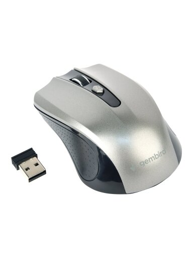 Gembird | Mouse | MUSW-4B-04-BG | Standard | Wireless | Black/ Space Grey