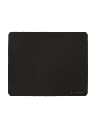 Gembird | MP-S-BK | Mouse Pad | 220 x 180 mm | Black Gembird | MP-S-BK | Mouse Pad | 220 x 180 mm | Black
