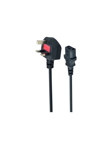 Gembird PC-187 UK power cord (C13), 5 A, 6 ft | Gembird