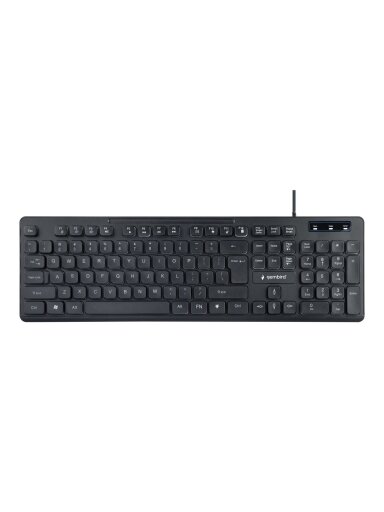 Gembird | "Rainbow" Backlight Multimedia Keyboard | KB-UML-02 | Keyboard | Wired | US | N/A | Black