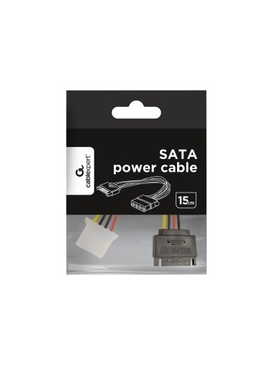 Gembird | SATA to Molex power cable, 0.15 m | CC-SATA-PS-M