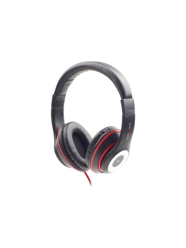 Gembird | Stereo headset, "Los Angeles" + microphone, passive noise canceling | Black