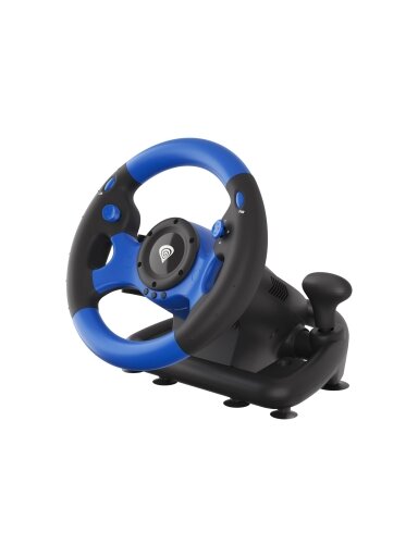 Genesis | Driving Wheel | Seaborg 350 | Blue/Black | Game racing wheel
