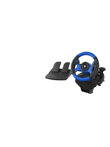 Genesis | Driving Wheel | Seaborg 350 | Blue/Black | Game racing wheel